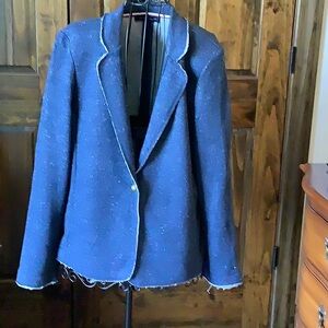 Tommy Hilfiger Black Blazer Classic Suit Jacket